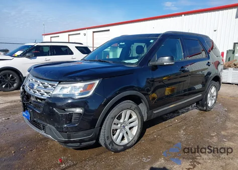 2018 Ford Explorer Xlt из США, поврежденный, VIN 1FM5K8D86JGC50250